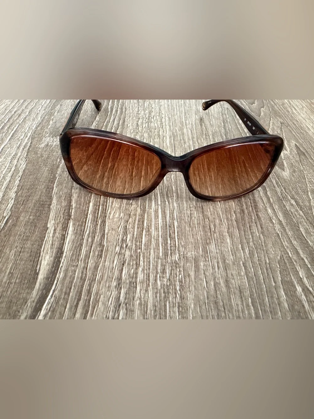 Michael Kors Brown Gradient Oversized Women's Sunglasses